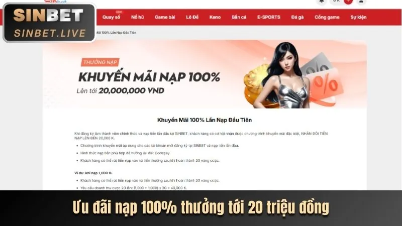 Tích lũy điểm cược và thăng cấp VIP 5mb win